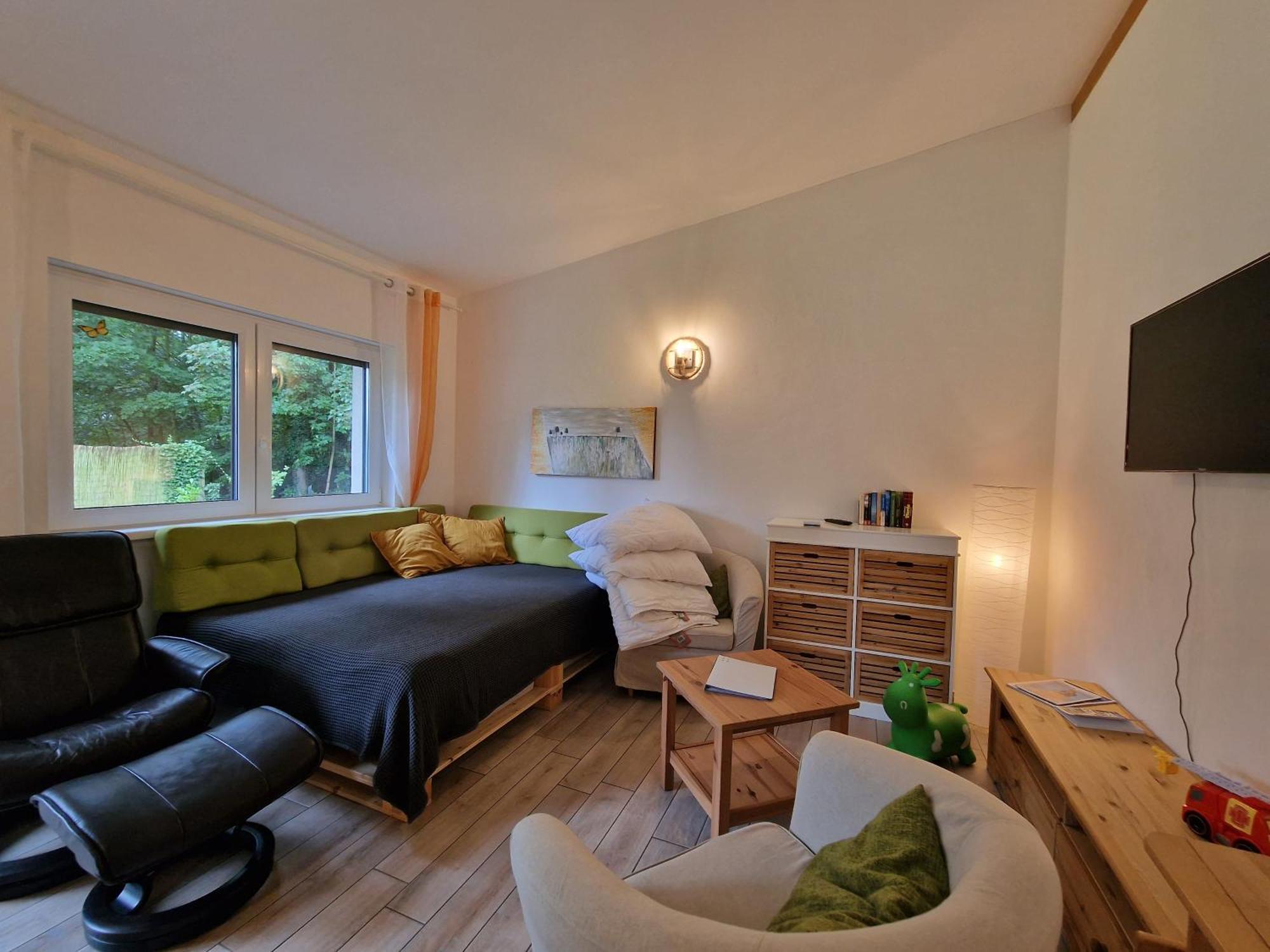 Apartment Waldblick Vom Naturhof Usedom Bannemin Eksteriør billede
